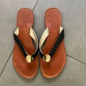 Report Black Sandals